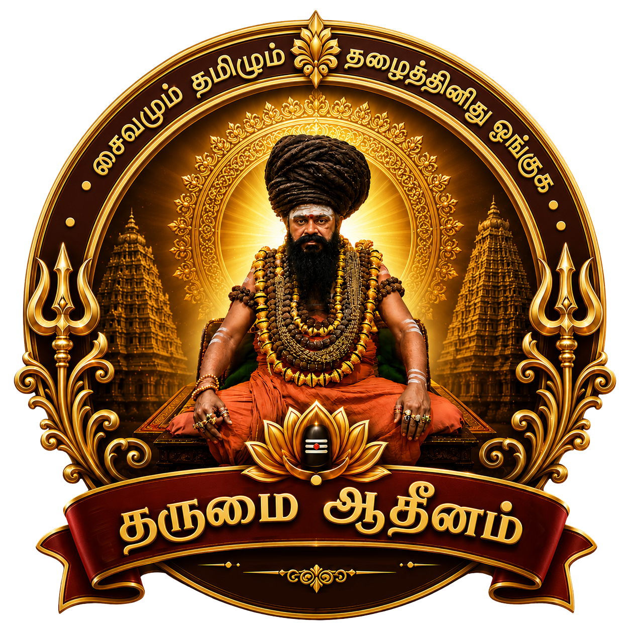 Dharumapuram Adheenam offcanvas logo